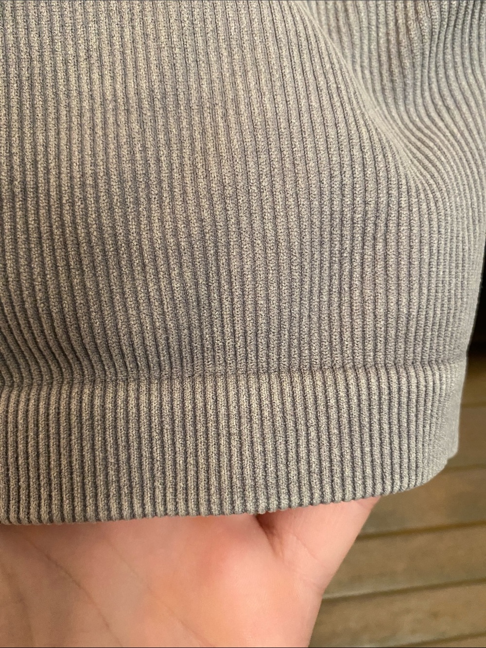 JoyLab Ribbed High-Waist Bike Shorts - Picture 4 of 4